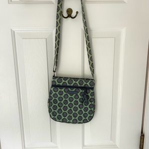 Vera Bradley cross body floral print bag